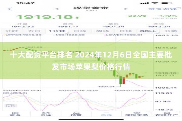 十大配资平台排名 2024年12月6日全国主要批发市场苹果梨价格行情